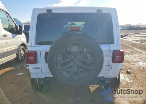 2021 Jeep Wrangler Unlimited Sahara 4Xe из США, поврежденный, VIN 1C4JJXP61MW643433